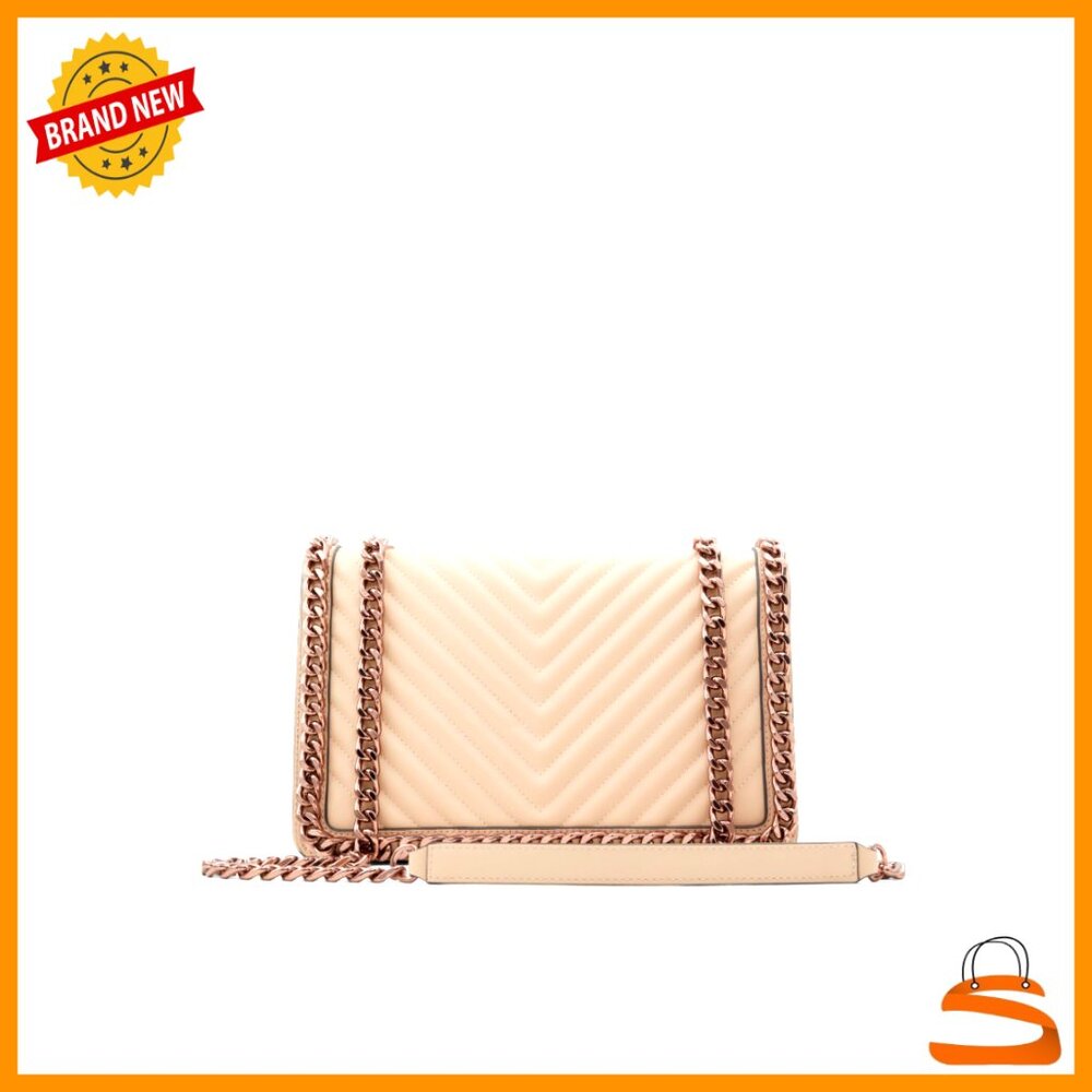 Medium Faux Leather Crossbody Bag with Adjustable Strap, 1 Compartment